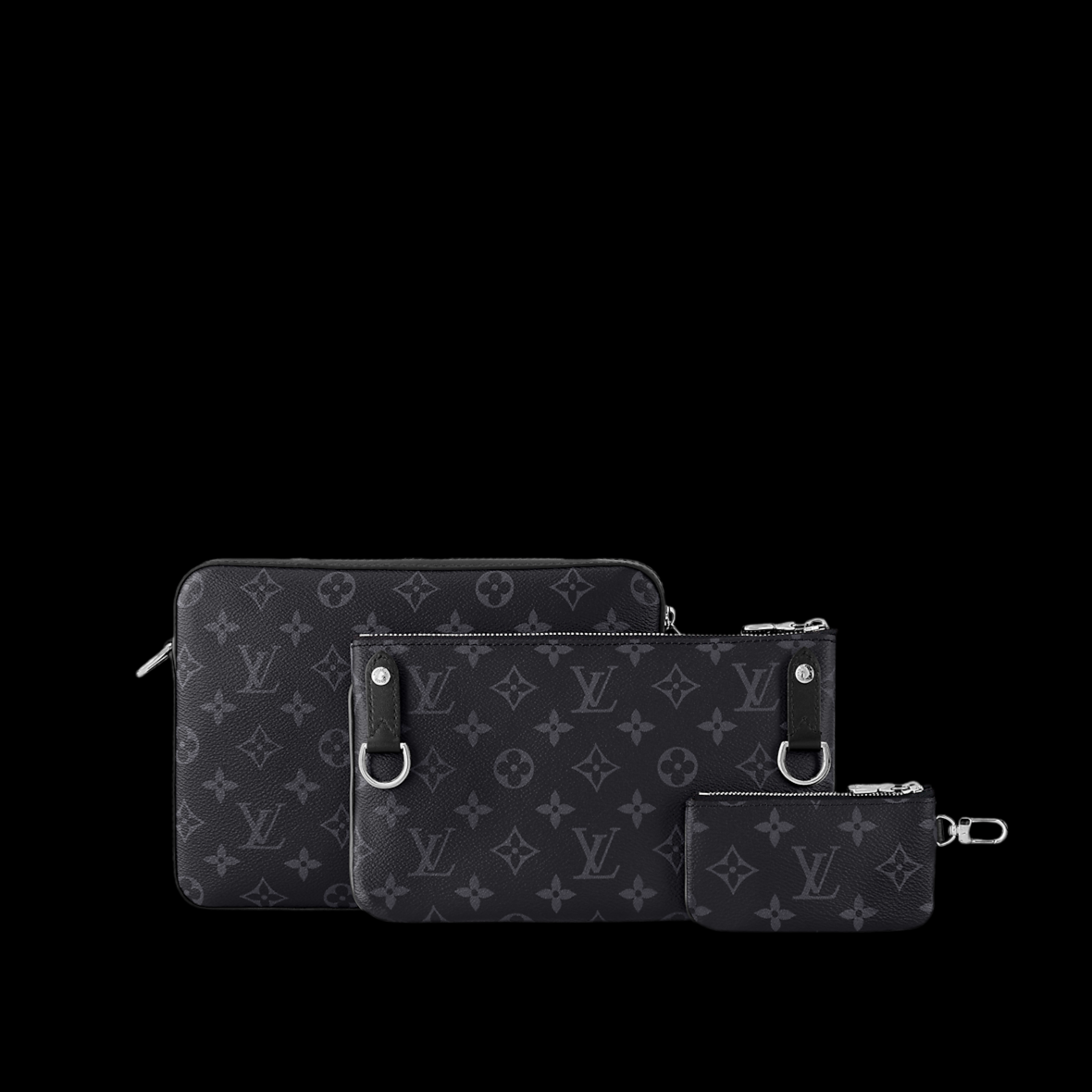 LV Trio Messenger Bag (Grey)