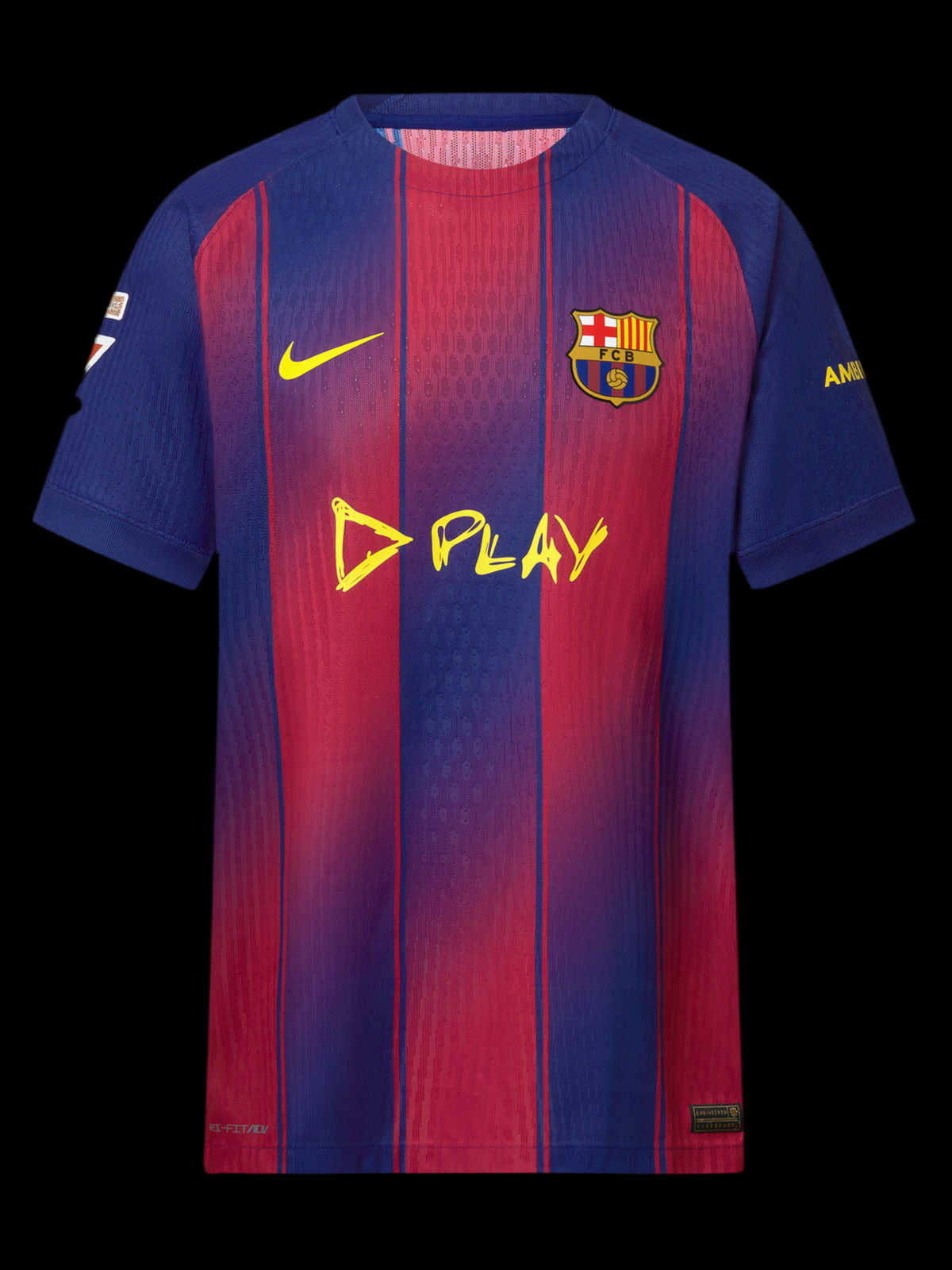 Barcelona x Ed Sheeran Football Kit