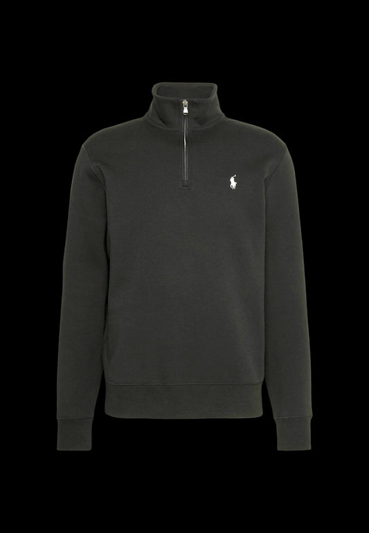 P0L0 DOUBLE KNIT QUARTER-ZIP (3 colors)
