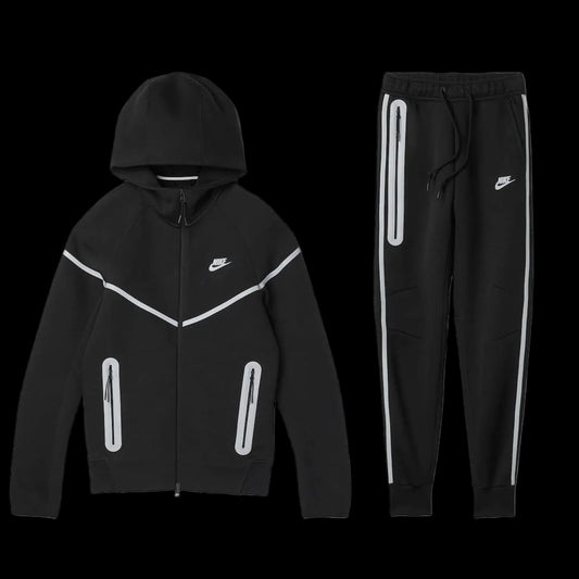 N1ke Tech Fleece Reflective Tracksuit